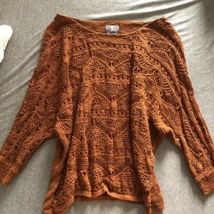 One shoulder/Off shoulder sweater top